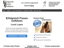 Tablet Screenshot of erfolgreich-frauen-verfuehren.net
